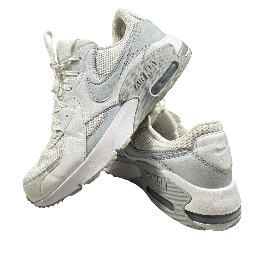 Nike Air Max Excee Men's White Mesh Leather Sneakers Size 11‎ CD4165-013